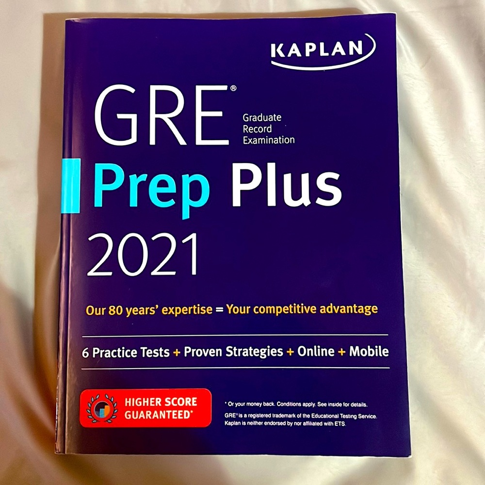 GRE Prep Plus Textbook